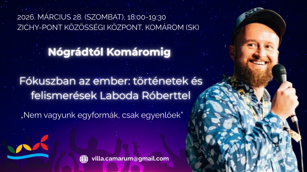 Nogradtol Komaromig Fokuszban az ember tortenetek es felismeresek Laboda Roberttel